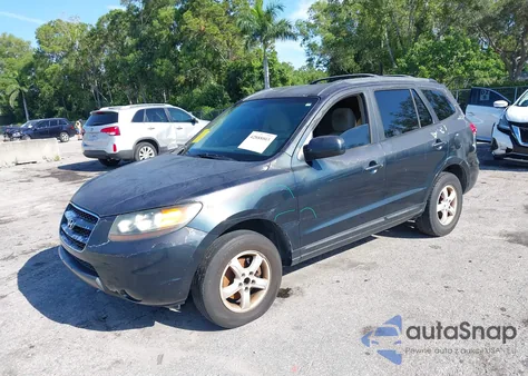 2007 Hyundai Santa Fe Gls z USA, uszkodzony, nr VIN 5NMSG13D57H003432